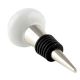 Black And White Floral Ceramic Wine Bottle Stopper
